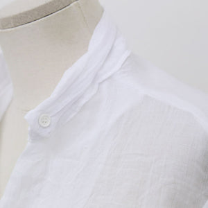 Womens Tops Fashion 2022 Summer Linen White Shirt Women Long Sleeve Blouse Korean Woman Clothes