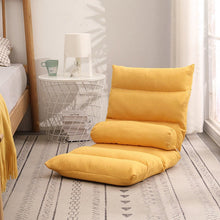 Load image into Gallery viewer, Folding Lounger Home Balcony Living Room Folding Chair Leisure Balcony Lazy Sofa Tatami Sun Loungers Modern Backrest Deckchair