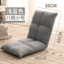 Load image into Gallery viewer, Folding Lounger Home Balcony Living Room Folding Chair Leisure Balcony Lazy Sofa Tatami Sun Loungers Modern Backrest Deckchair