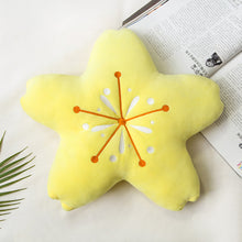 Load image into Gallery viewer, Cherry blossoms Stuffed Flower Plush Cushion Girly Room Decor Sunflower Pillow Pink Flower for Girls Bedroom Seat Pillow
