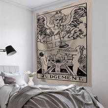 Load image into Gallery viewer, Mandala Tapestry Tarot Card  Wall Hanging Astrology Divination Witchcraft Room Decor Bedspread Throw Cover Sun Moon Wall Decor