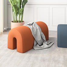 Load image into Gallery viewer, Nordic Makeup Stool Change The Footstool At The Door Home Minimalist Long Sofa Stool Creative Low Stools Furniture