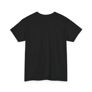 Tibetan Flower Pattern Printing T-shirt Unisex Heavy Cotton Tee
