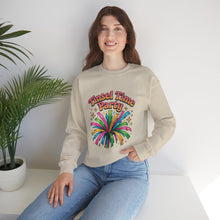 Load image into Gallery viewer, Tinsel Time Party Crewneck Sweatshirt — Festive Holiday Pullover