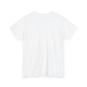 Tibetan Flower Pattern Printing T-shirt Unisex Heavy Cotton Tee