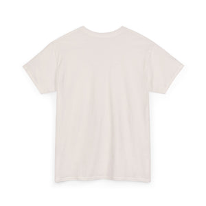 Tibetan Flower Pattern Printing T-shirt Unisex Heavy Cotton Tee