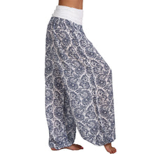 Load image into Gallery viewer, National Style Printed Long Wide Leg Pants Casual Pants Harlan Pants