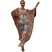 Load image into Gallery viewer, New Women&#39;s Middle Eastern Printed Skirt Large Loose Robe