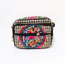 Load image into Gallery viewer, Ethnic Embroidered Multi-layer Bag Ladies Embroidered Casual Cloth Bag.