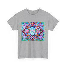 Load image into Gallery viewer, Tibetan Vintage Pattern printing T-shirt Unisex Heavy Cotton Tee
