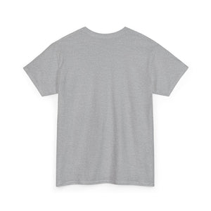 Tibetan Flower Pattern Printing T-shirt Unisex Heavy Cotton Tee