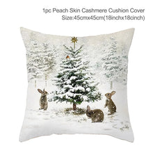 Load image into Gallery viewer, 45cm Christmas Cushion Cover Navidad Merry Christmas Decorations For Home 2023 Xmas Noel Cristmas Ornaments New Year Gifts 2024