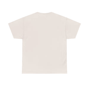 Tibetan Flower Pattern Printing T-shirt Unisex Heavy Cotton Tee