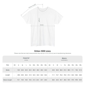 Tibetan Flower Pattern Printing T-shirt Unisex Heavy Cotton Tee