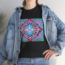Load image into Gallery viewer, Tibetan Vintage Pattern printing T-shirt Unisex Heavy Cotton Tee