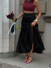 Load image into Gallery viewer, Bornladies Winter Autumn Fashion Long Petal Skirt Women's Design Inspired Evening Gown Elegant Lady Unique High Waisted Skirt