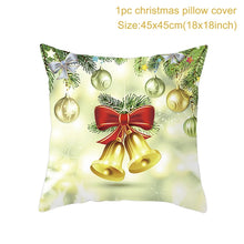 Load image into Gallery viewer, Christmas Cushion Cover Merry Christmas Decorations for Home Christmas Ornament Navidad Noel Xmas Gifts Happy New Year