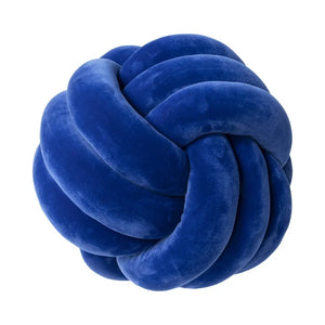 Soft Knot Ball Pillows Round Throw Pillow Cushion Kids Home Decoration Plush Pillow Throw Knotted Pillow Handmade