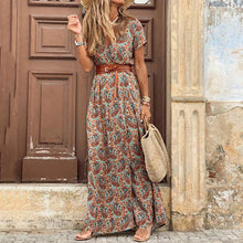 Load image into Gallery viewer, Long Dress for Women 2023 Summer Beach Bohemian Dresses Vestido Casual Robe Female Clothing Y2K Floral Skirt Elegant Maxi Dress