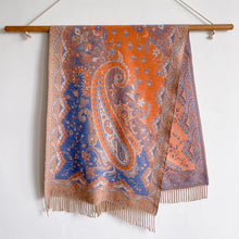 Load image into Gallery viewer, New Tibetan Scarf Female Shawl Retro Cashew Poncho Scarf