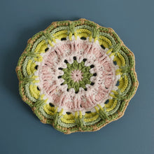 Load image into Gallery viewer, Non-slip Hand-woven Exquisite Large Coaster Sweet Wool Crocheted Vase Mat New Handmade Knitted Flower