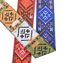 Load image into Gallery viewer, Brocade Pattern Cultural Pattern Elements Lace Webbing DIY Ethnic Clothing Accessories Fabric Fabric