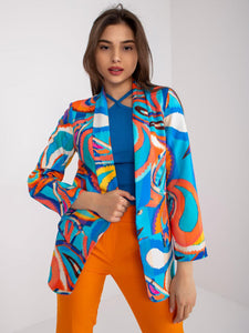 New Hot Color Pattern Blazer Outwear
