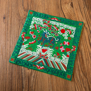 Embroidered Cup Mat National Style Cup Mat