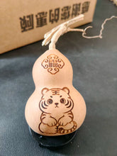 Load image into Gallery viewer, Zodiac Gourd Carving Ornament Pendant Asia Style Gift Natural Handicraft Gourd Moral Ornaments Home Decor
