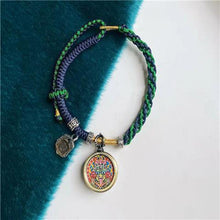 Load image into Gallery viewer, Tibetan Ethnic Zakiram Bracelet Hand-woven Rope Bracelet
