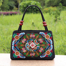 Load image into Gallery viewer, Ethnic Style Bag with Double-sided Embroidery and Canvas Small Bag for Women&#39;s Double-layer Handbag Casual Trend Retro