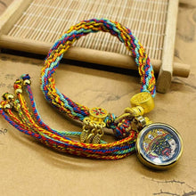 Load image into Gallery viewer, Tibet Hand-woven Diamond Rope Hand Rope Bracelet Jewelry Gifts