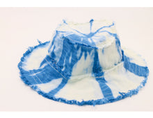 Load image into Gallery viewer, New Ethnic Style Handmade Tie Dyed Hat Bucket Hat Sun Hat Tramp Hat