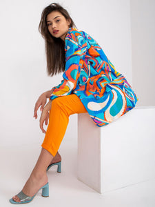 New Hot Color Pattern Blazer Outwear