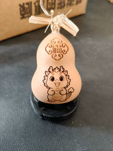 Load image into Gallery viewer, Zodiac Gourd Carving Ornament Pendant Asia Style Gift Natural Handicraft Gourd Moral Ornaments Home Decor