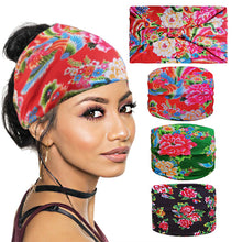 Load image into Gallery viewer, Big Flower New 15CM Wide Stretch Ultra-wide Hair Band, Yoga Exercise, Face Washing and Sweat Absorption