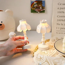 Load image into Gallery viewer, Retro LED Desk Lamp Table Night Light Mini Street Lamp Design Night Lights Desk Accessories Kawaii Room Decor Home Decor Items