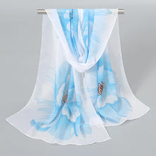 Load image into Gallery viewer, Ethnic New Chiffon Scarf For Women Summer Print Thin Sunscreen Scarves Soft Shawl Foulard Viscose Autumn Female Wrap Shawls