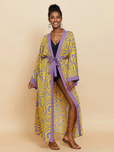 Load image into Gallery viewer, 2026 Women Swimsuit Beach Cover Up dress Sleeve Kaftan Beach Tunic Long Pareos Bikinis Cover ups Summer Robe Plage Beachwear