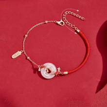 Load image into Gallery viewer, 2025 New Handmade Red Lucky Knot Bracelet for Women Adjustable Thread Rope Bangle Best Friend Couple Bracelet Friendship Jewelry