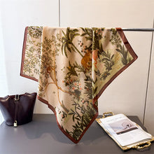 Load image into Gallery viewer, Luxury New Printed Scarves Women's Silk Scarf Spring and Summer Floral Decorations Small Neckties Hairbands Bags Wholesale