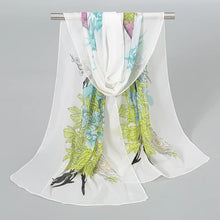 Load image into Gallery viewer, Ethnic New Chiffon Scarf For Women Summer Print Thin Sunscreen Scarves Soft Shawl Foulard Viscose Autumn Female Wrap Shawls