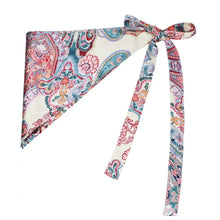 Load image into Gallery viewer, Chinese Style Ethnic Triangular Waistband Embroidered Printing Tassel Floral Triangular Belt Jeans Decor Clothing Accessories