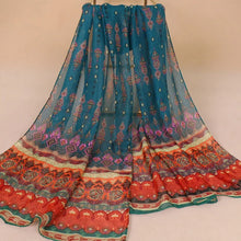 Load image into Gallery viewer, Ethnic New Chiffon Scarf For Women Summer Print Thin Sunscreen Scarves Soft Shawl Foulard Viscose Autumn Female Wrap Shawls