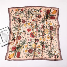 Load image into Gallery viewer, Luxury New Printed Scarves Women's Silk Scarf Spring and Summer Floral Decorations Small Neckties Hairbands Bags Wholesale