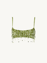 Load image into Gallery viewer, Sexy Sequin Tassels Beach Outfits Women Shiny Fashion Bikinis Sets Female 2025 Summer Holiday High Street Raves Sets 2 Pieces
