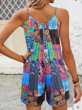 Load image into Gallery viewer, Women's Vibrant Paisley Pattern Sleeveless Jumpsuit for Spring/Summer Casual Wear
