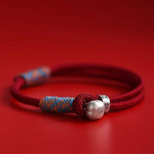 Load image into Gallery viewer, 2025 New Handmade Red Lucky Knot Bracelet for Women Adjustable Thread Rope Bangle Best Friend Couple Bracelet Friendship Jewelry