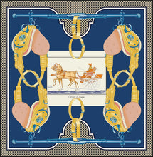 Load image into Gallery viewer, 90cm Bohemian Style Twill Silk Scarf Shawl 2024 Brand Square Scarf Women Hijab Luxury Bandana Foulard Neckerchief Head Scarves