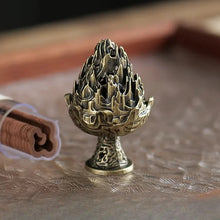 Load image into Gallery viewer, Boshan Incense Burner, Tabletop Ornament, Home Office Decor Collectible, Creative Portable Small Home Burner